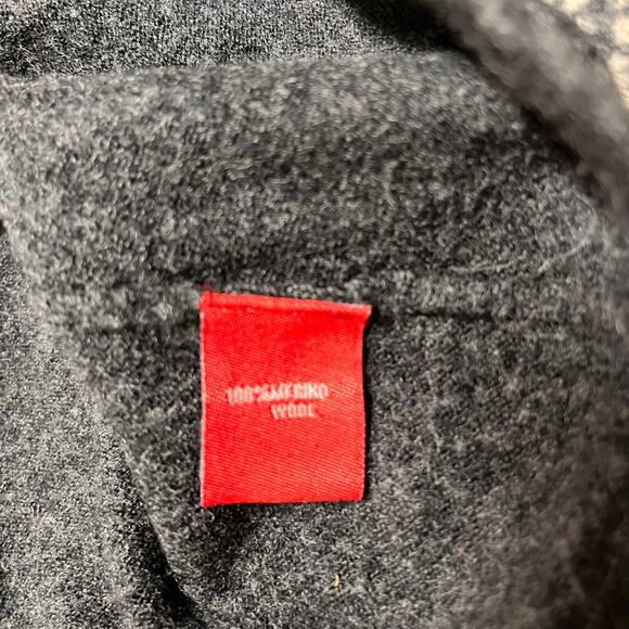 Krimson Klover 100% Merino Wool Sweater Nordic Sleeve V-Neck Boho M/L Cabincore - Picture 5 of 8